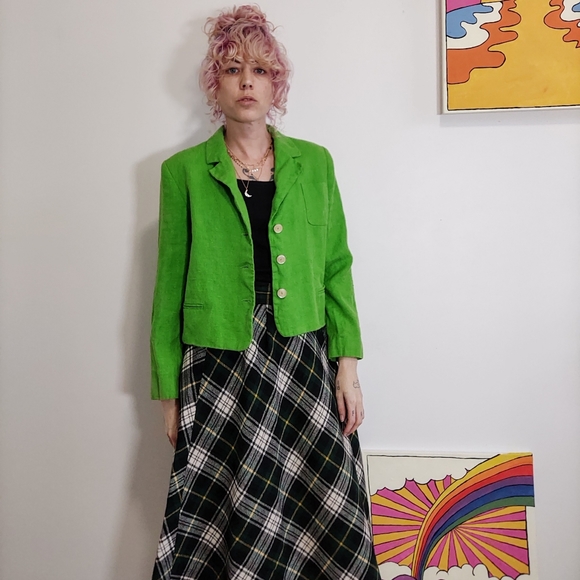 Vintage Green Jacket - Picture 2 of 9